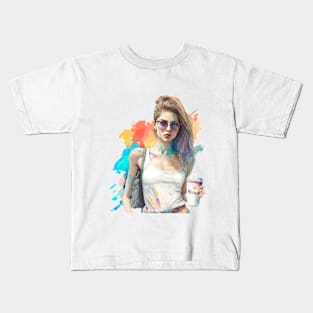 Yas Kween [Summer Vibes] Kids T-Shirt